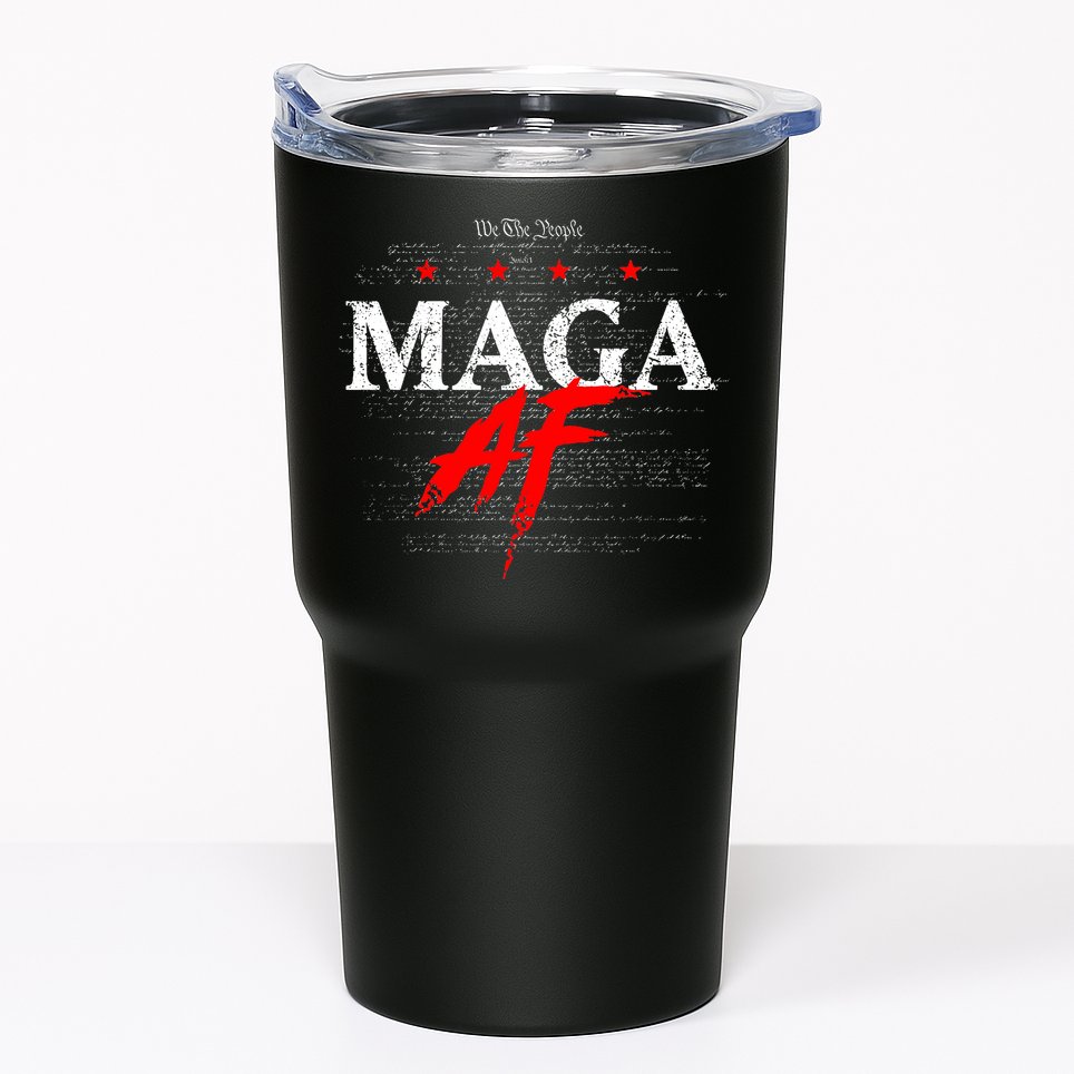 Af We The People Maga Vintage Tumbler