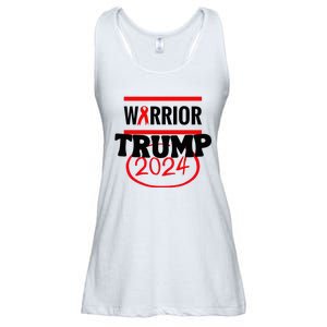 Awesome Warrior Trump 2024 Gift Ladies Essential Flowy Tank