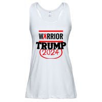 Awesome Warrior Trump 2024 Gift Ladies Essential Flowy Tank