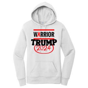 Awesome Warrior Trump 2024 Gift Women's Pullover Hoodie