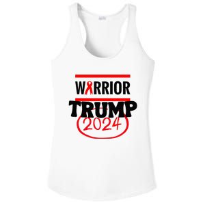 Awesome Warrior Trump 2024 Gift Ladies PosiCharge Competitor Racerback Tank