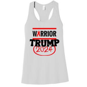 Awesome Warrior Trump 2024 Gift Women's Racerback Tank