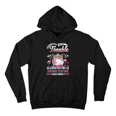 Apparently Were Trouble When We Are Cruising Together Hoodie