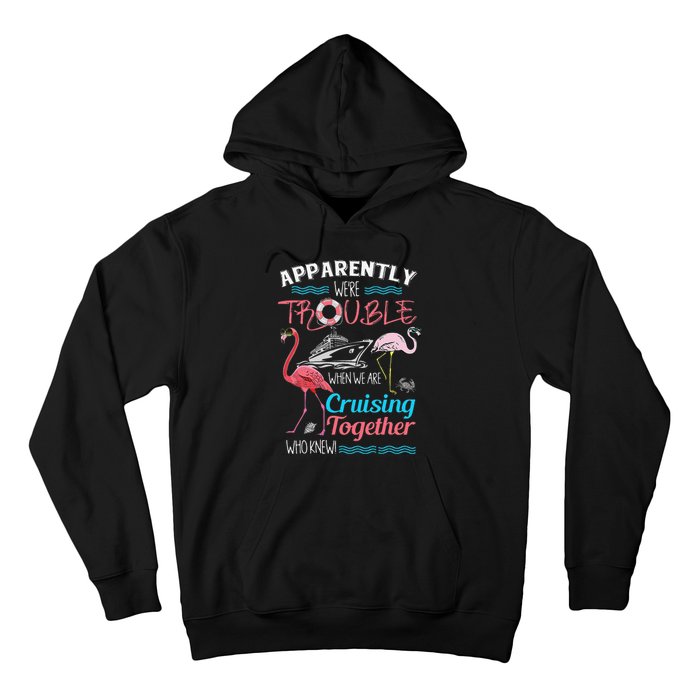 Apparently WeRe Trouble When We Are Cruising Together Gift Hoodie