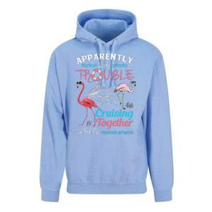 Apparently WeRe Trouble When We Are Cruising Together Gift Unisex Surf Hoodie