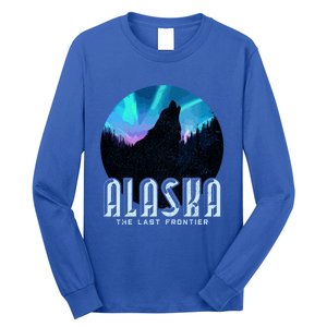 Alaska Wolf The Last Frontier Nature Souvenir Gift Cute Gift Long Sleeve Shirt