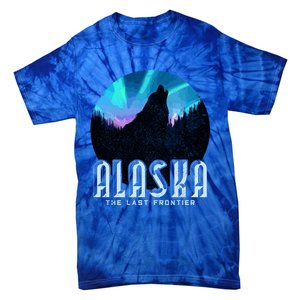 Alaska Wolf The Last Frontier Nature Souvenir Gift Cute Gift Tie-Dye T-Shirt