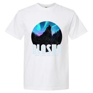 Alaska Wolf The Last Frontier Nature Souvenir Gift Cute Gift Garment-Dyed Heavyweight T-Shirt