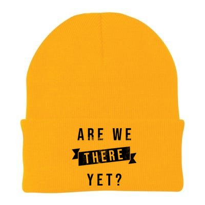 Are We There Yet Travel Road Trip Knit Cap Winter Beanie