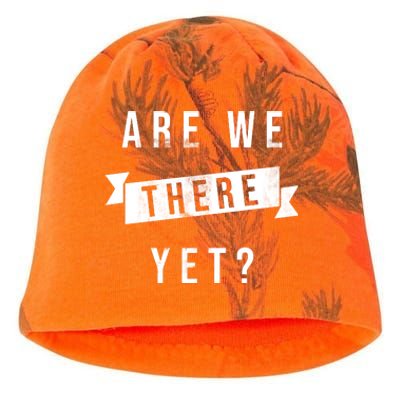 Are We There Yet Travel Road Trip Kati - Camo Knit Beanie