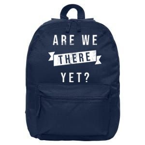 Are We There Yet Travel Road Trip 16 in Basic Backpack