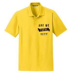 Are We There Yet Travel Road Trip Dry Zone Grid Polo