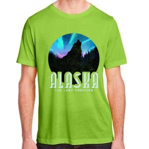 Alaska Wolf The Last Frontier Nature Souvenir Gift Cute Gift Adult ChromaSoft Performance T-Shirt