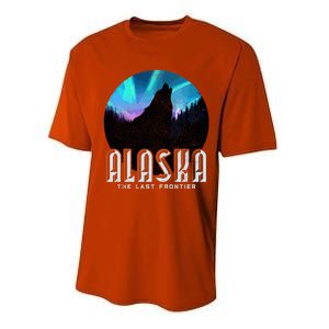 Alaska Wolf The Last Frontier Nature Souvenir Gift Cute Gift Performance Sprint T-Shirt