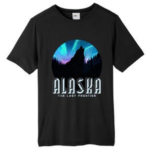 Alaska Wolf The Last Frontier Nature Souvenir Gift Cute Gift Tall Fusion ChromaSoft Performance T-Shirt