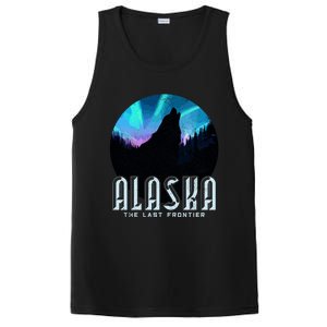 Alaska Wolf The Last Frontier Nature Souvenir Gift Cute Gift PosiCharge Competitor Tank