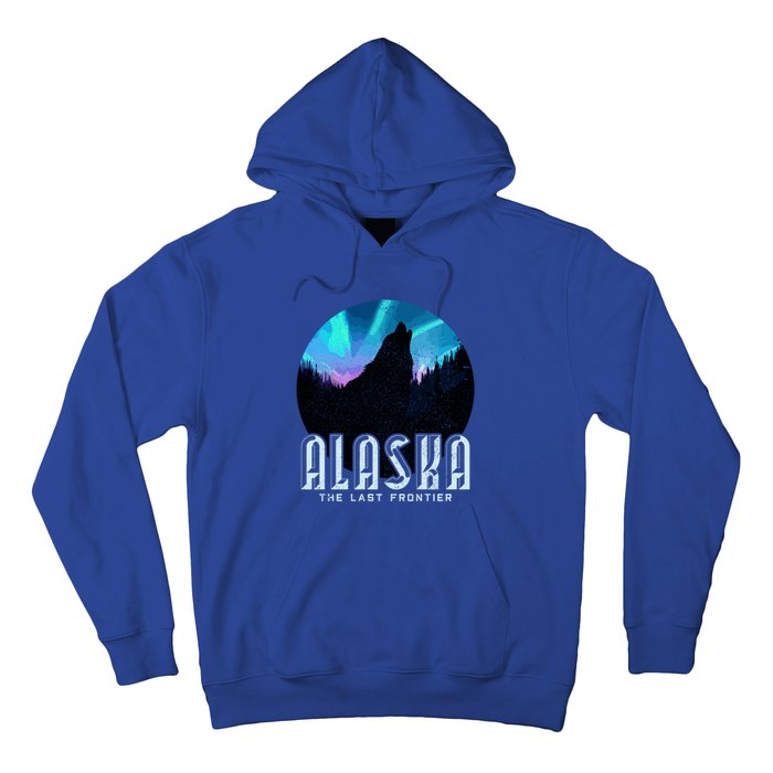 Alaska Wolf The Last Frontier Nature Souvenir Gift Cute Gift Hoodie