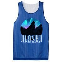 Alaska Wolf The Last Frontier Nature Souvenir Gift Cute Gift Mesh Reversible Basketball Jersey Tank