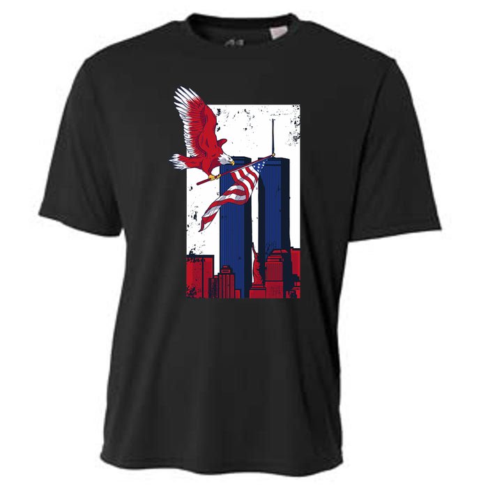 America World Trade Never Forget Cooling Performance Crew T-Shirt