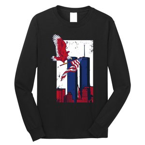 America World Trade Never Forget Long Sleeve Shirt