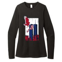 America World Trade Never Forget Womens CVC Long Sleeve Shirt