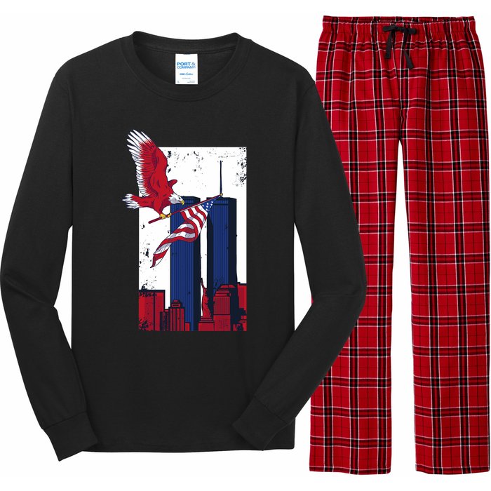 America World Trade Never Forget Long Sleeve Pajama Set