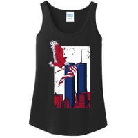 America World Trade Never Forget Ladies Essential Tank