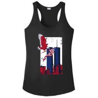 America World Trade Never Forget Ladies PosiCharge Competitor Racerback Tank