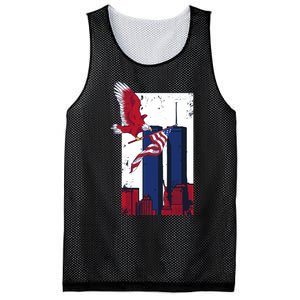 America World Trade Never Forget Mesh Reversible Basketball Jersey Tank