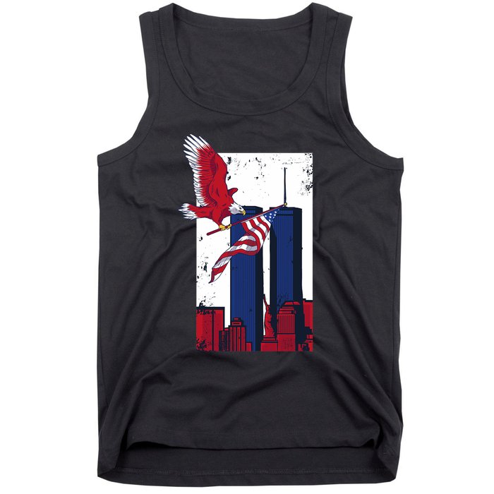 America World Trade Never Forget Tank Top