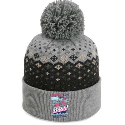 Apparently Were Trouble When We Are Cruising Together Cute Gift The Baniff Cuffed Pom Beanie