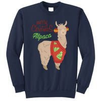 Alpaca With Ugly Christmas Sweatshirt