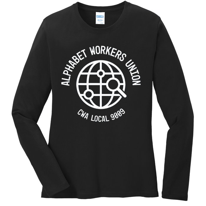 Alphabet Workers Union Ladies Long Sleeve Shirt