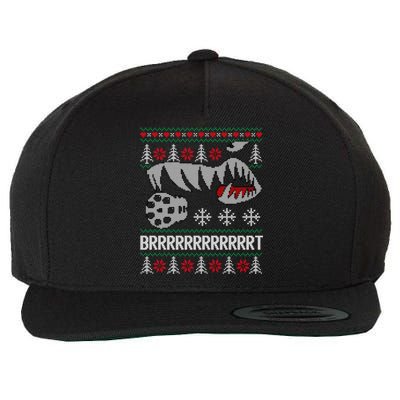 A10 Warthog Ugly Xmas Sweater Style Fighter Jet Usaf Gift Wool Snapback Cap