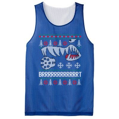 A10 Warthog Ugly Xmas Sweater Style Fighter Jet Usaf Gift Mesh Reversible Basketball Jersey Tank