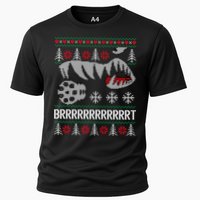 A10 Warthog Ugly Xmas Sweater Style Fighter Jet Usaf Gift Cooling Performance Crew T-Shirt