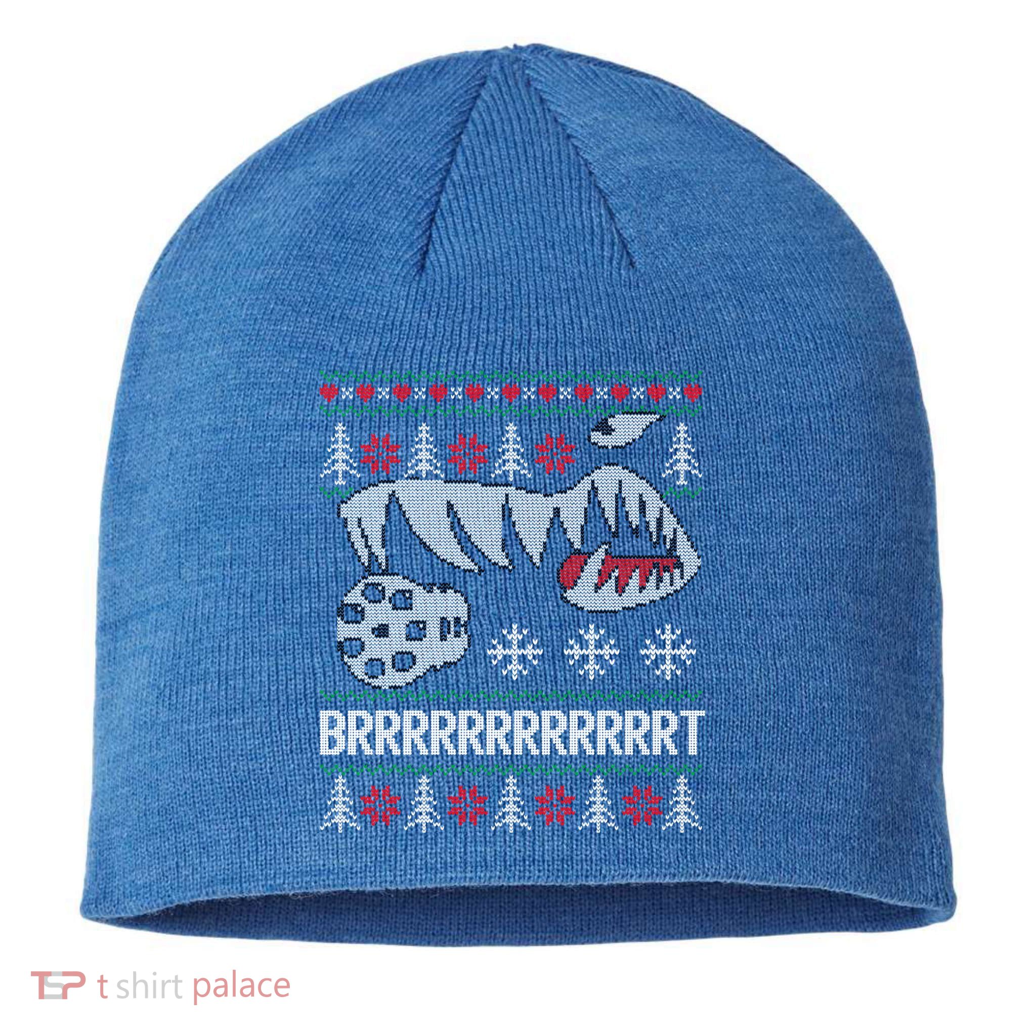 A10 Warthog Ugly Xmas Sweater Style Fighter Jet Usaf Gift Sustainable Beanie