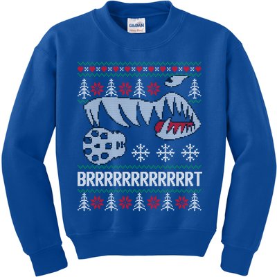 A10 Warthog Ugly Xmas Sweater Style Fighter Jet Usaf Gift Kids Sweatshirt