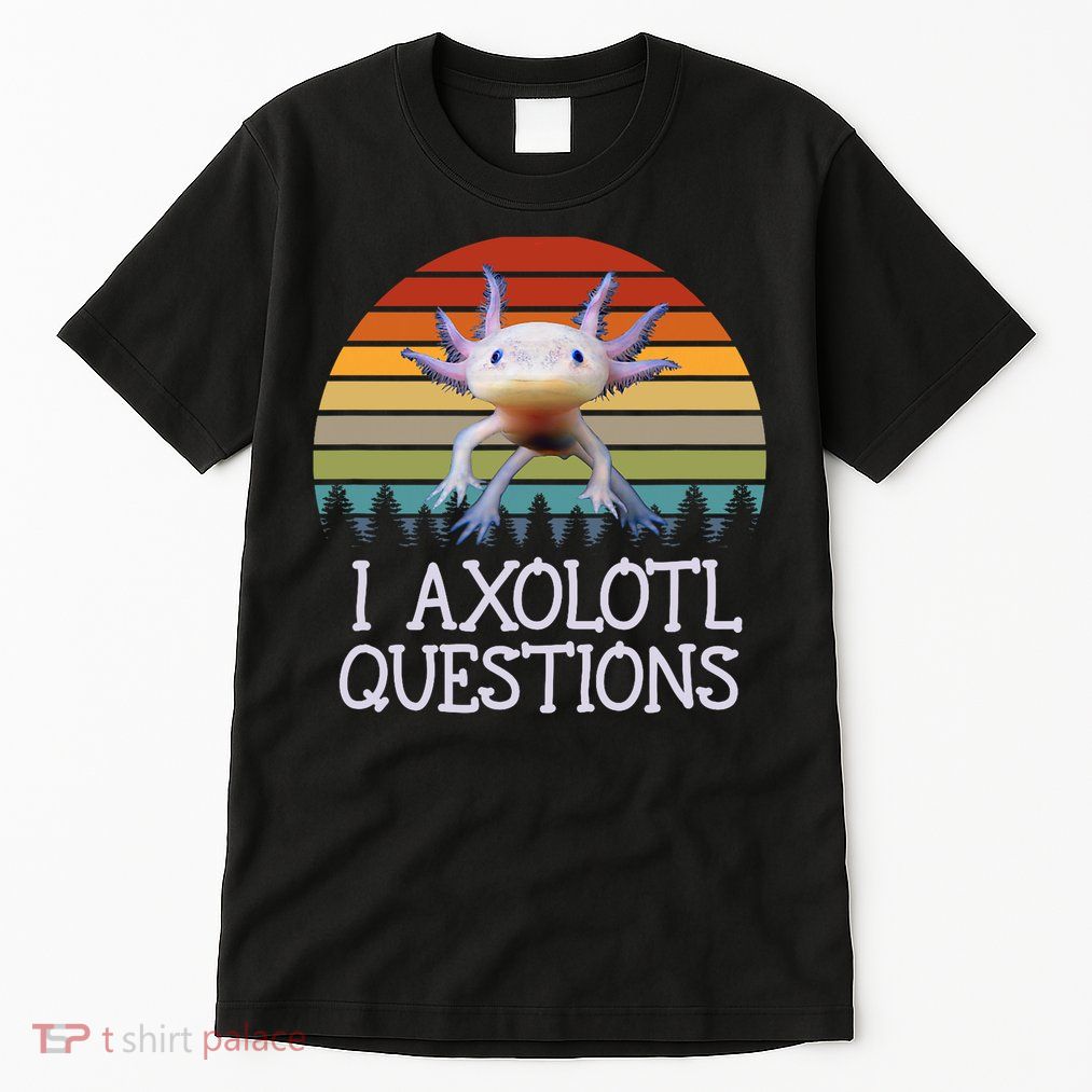 Axolotl Women  Vintage Gifts Funny Cute Axolotl Tall T-Shirt