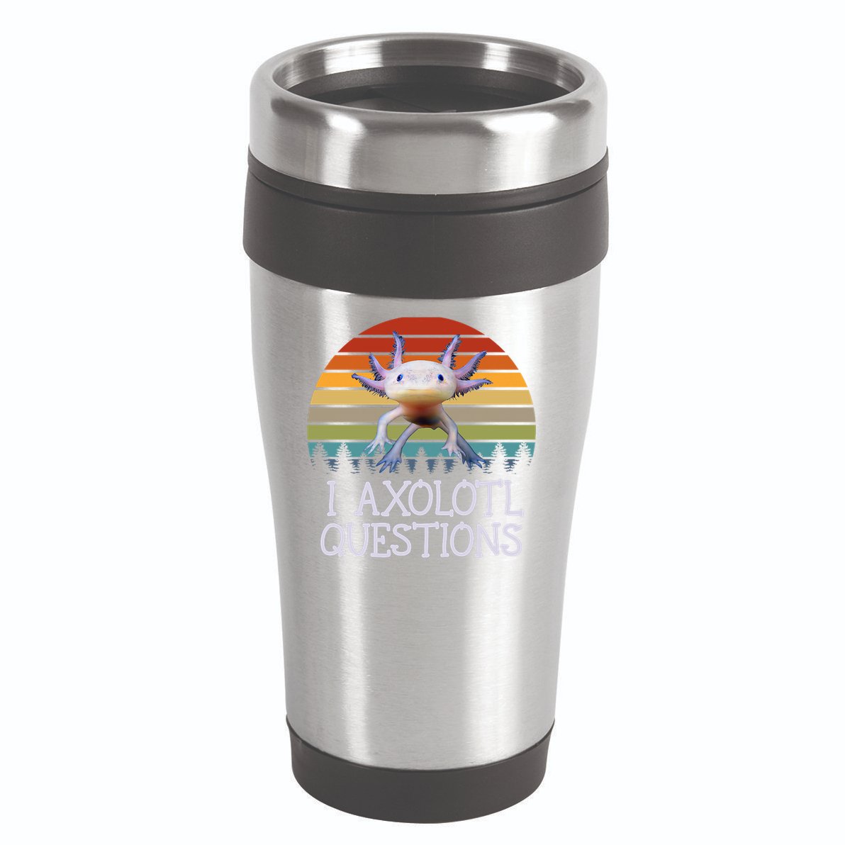 Axolotl Women  Vintage Gifts Funny Cute Axolotl 16oz Travel Tumbler