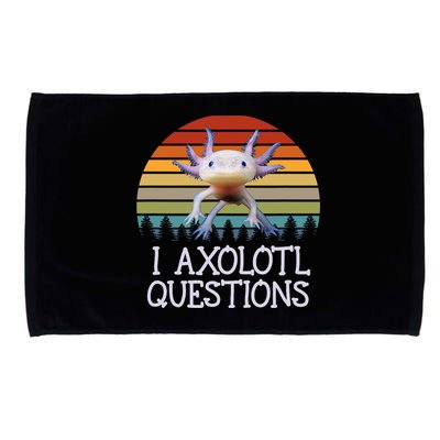 Axolotl Women  Vintage Gifts Funny Cute Axolotl Microfiber Hand Towel