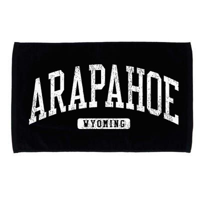 Arapahoe Wyoming Wy College University Style Microfiber Hand Towel