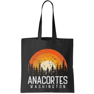 Anacortes Washington Wa Retro 70s 80s 90s Vintage Gift Bag