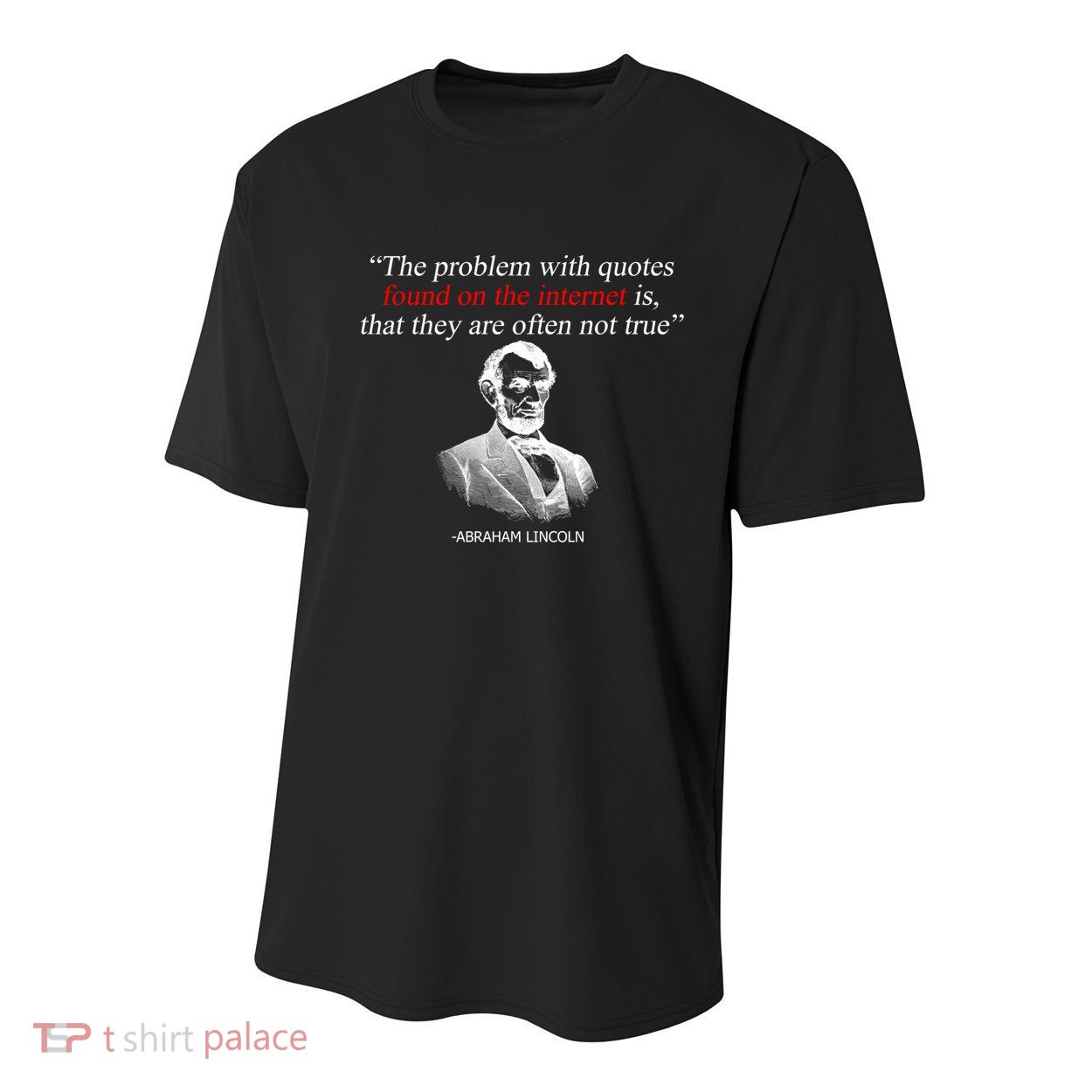 Autor Writer Writing Abraham Lincoln Funny Journalist Gift Youth Performance Sprint T-Shirt