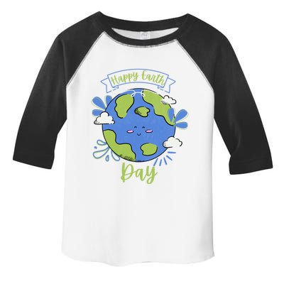 A Wonderful World Earth Day 2024 Great Gift Toddler Fine Jersey T-Shirt