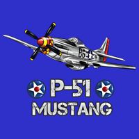 American World War 2 Pcool Gift51 Mustang Fighter Airplane Gift Tumbler