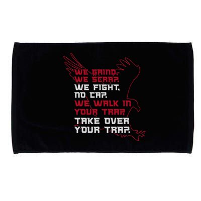 Atlanta We Walk In Your Trap Take Over Microfiber Hand Towel