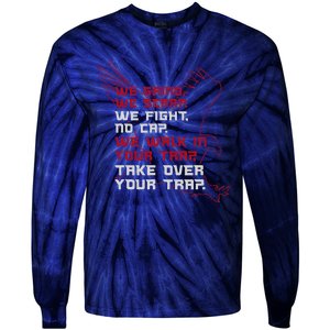 Atlanta We Walk In Your Trap Take Over Tie-Dye Long Sleeve Shirt