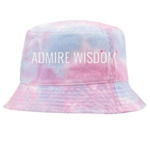 Achieve Wisdom Wise Optimistic And Inspirational Message Tie-Dyed Bucket Hat