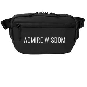 Achieve Wisdom Wise Optimistic And Inspirational Message Crossbody Pack